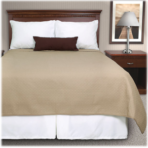 Cathedral Square Reversible Quilted Coverlets