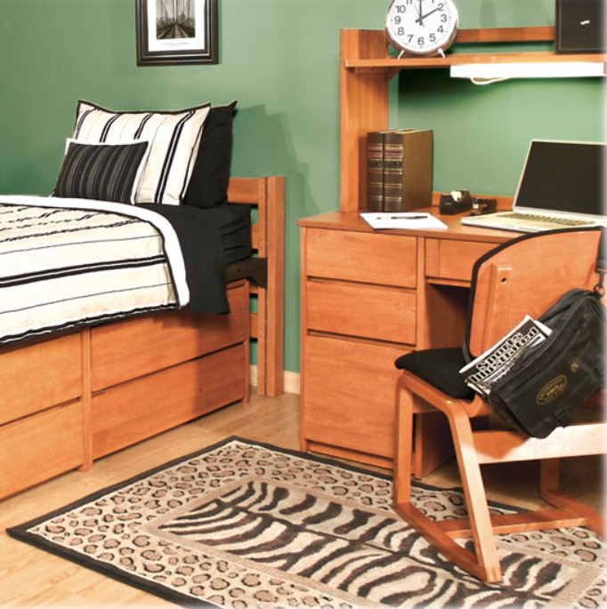 university dorm furniture twin bed collection